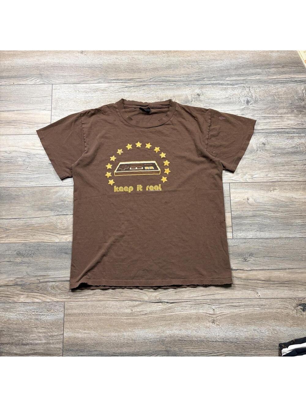 90s Nintendo controller Changes single stitch tee, size L okay condition